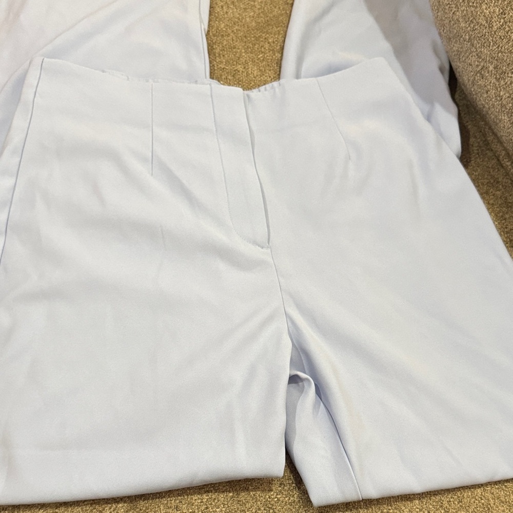 Abercrombie & Fitch Light Blue Women's Trousers
